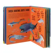 LANTERNA - PROCURE E ENCONTRE! TUBARÕES LIVRO INFANTIL - MULTICOR - Foto 5
