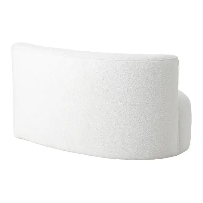 MÓDULO SOFÁ 1 LUGAR DIREITO ÔNDULO - BOUCLÉ BRANCO - Foto 5