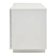 RACK 2 PORTAS/1 GAVETA 1,80 M X 40 CM ROOM - BRANCO - Foto 6