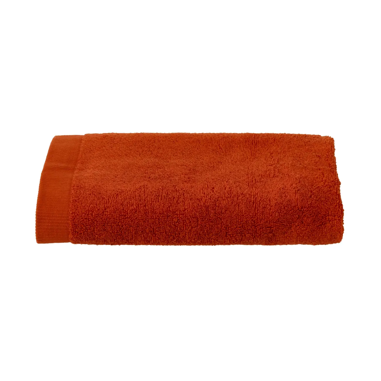 TOALHA DE ROSTO 90 CM X 48 CM CUSHY - TERRACOTA - Foto 2