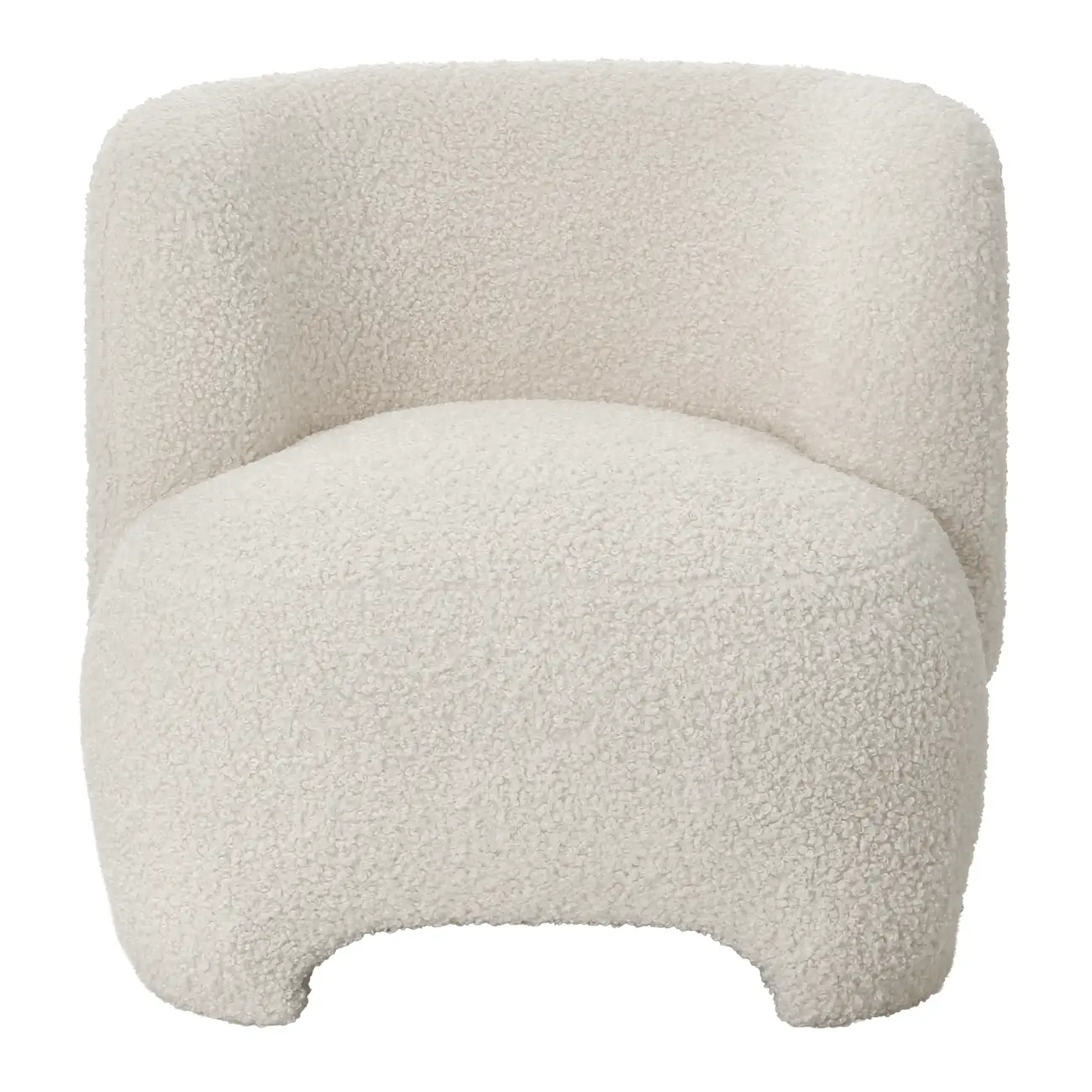 POLTRONA COM PUFF GUINEA - BOUCLÉ NATURAL - Foto 2