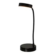 LUMINÁRIA DE MESA LED RECARREGÁVEL PUCK - PRETO - Foto 5