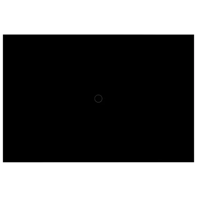 PAINEL PARA TV DE ATÉ 55 POLEGADAS 1,80 M VOGAN - PRETO BRILHANTE - Foto 1