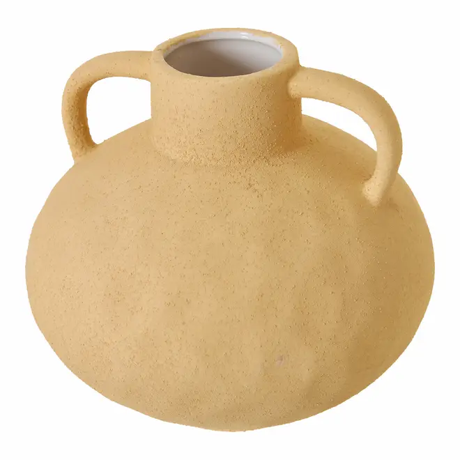 VASO 16 CM CÂNTARO - ARGILA CRUA - Foto 4