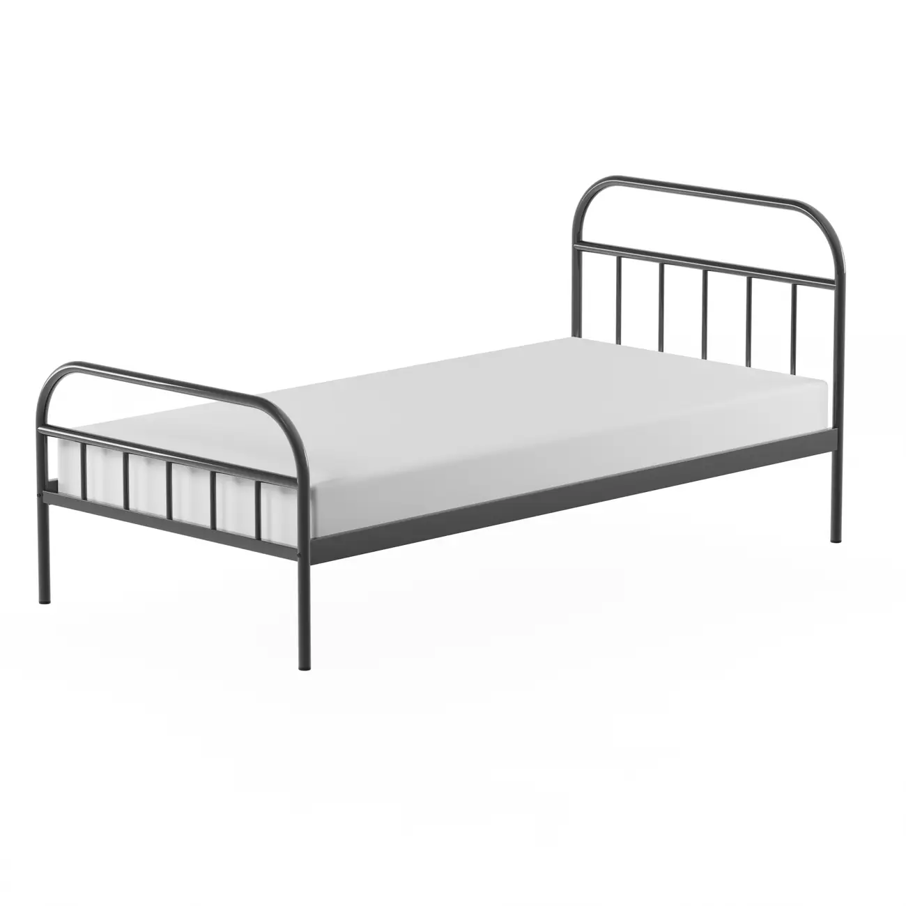 CAMA DE SOLTEIRO 88 CM MABOO - PRETO - Foto 1