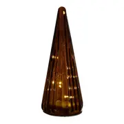 ADORNO ÁRVORE LED 25 CM CELEBRATION - OURO - Foto 2