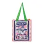 SACOLA REUTILIZÁVEL VOADOR VERÃO CLUBE II - LARANJA/ROSA - Foto 1