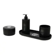 KIT BANCADA 4 PEÇAS CAVEIRA - PRETO - Foto 2