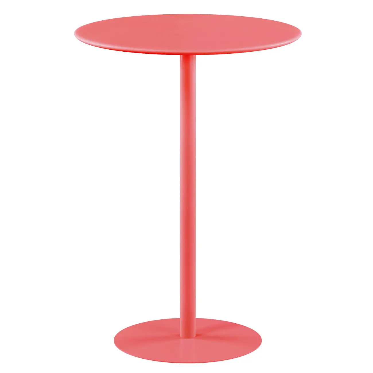 MESA LATERAL REDONDA 42 CM DART FIXY - FLAMINGO - Foto 4