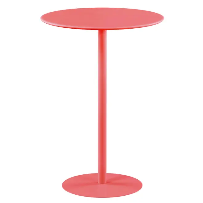 MESA LATERAL REDONDA 42 CM DART FIXY - FLAMINGO - Foto 4