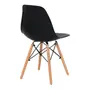 CADEIRA DE COZINHA EASY WOOD - FAIA/PRETO - Foto 5