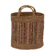 CESTO 26 CM X 26 CM X 26 CM COCAL - FIBRA CLARA/MULTICOR - Foto 5