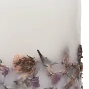 VELA PERFUMADA LAVANDA 7 CM X 9 CM BONNIEUX - BRANCO/LAVANDA - Foto 3