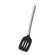 ESPÁTULA VAZADA 35 CM COOKING - INOX/PRETO - Foto 2