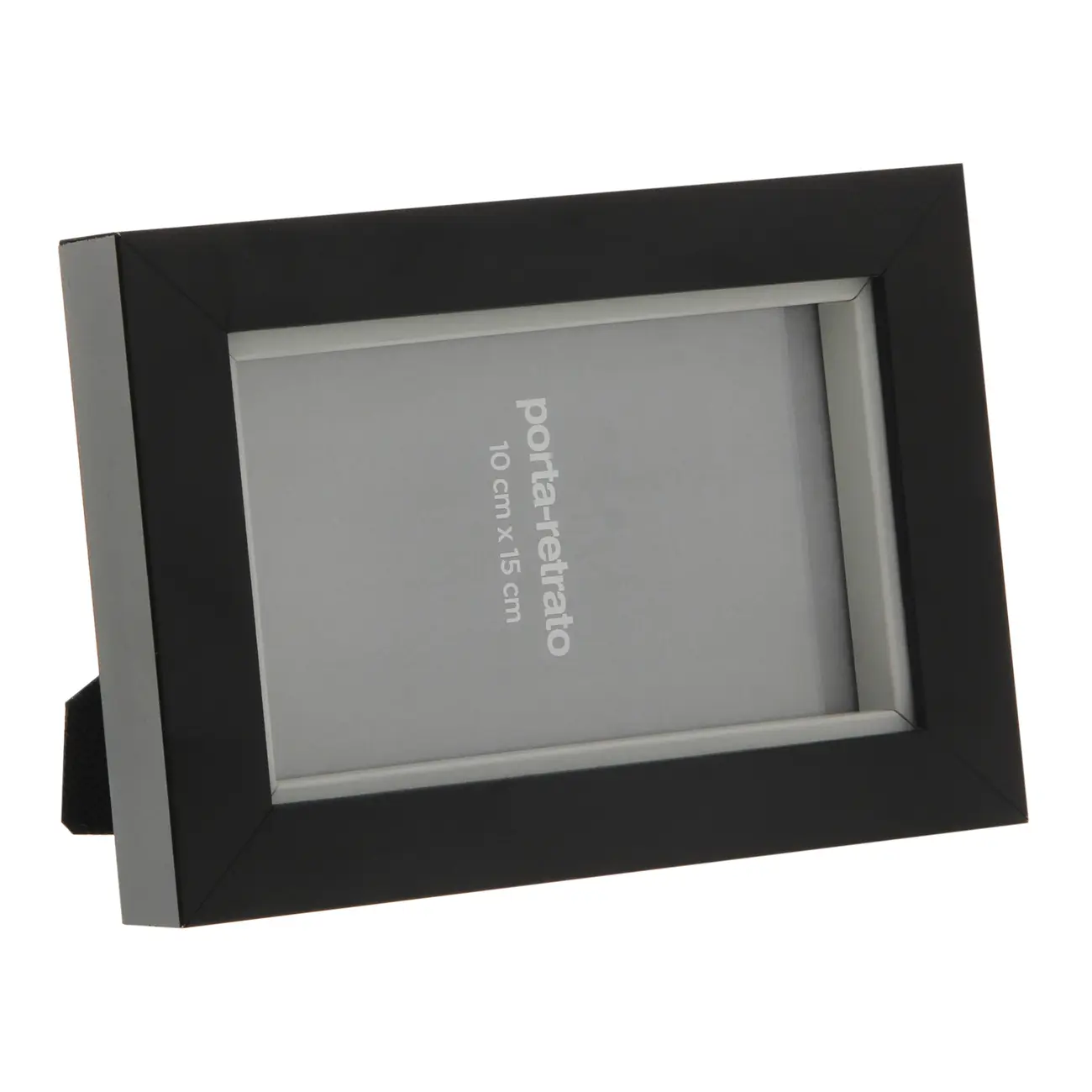 PORTA-RETRATO 10 CM X 15 CM COLOR MATCH - PRETO/FLANDRES - Foto 4