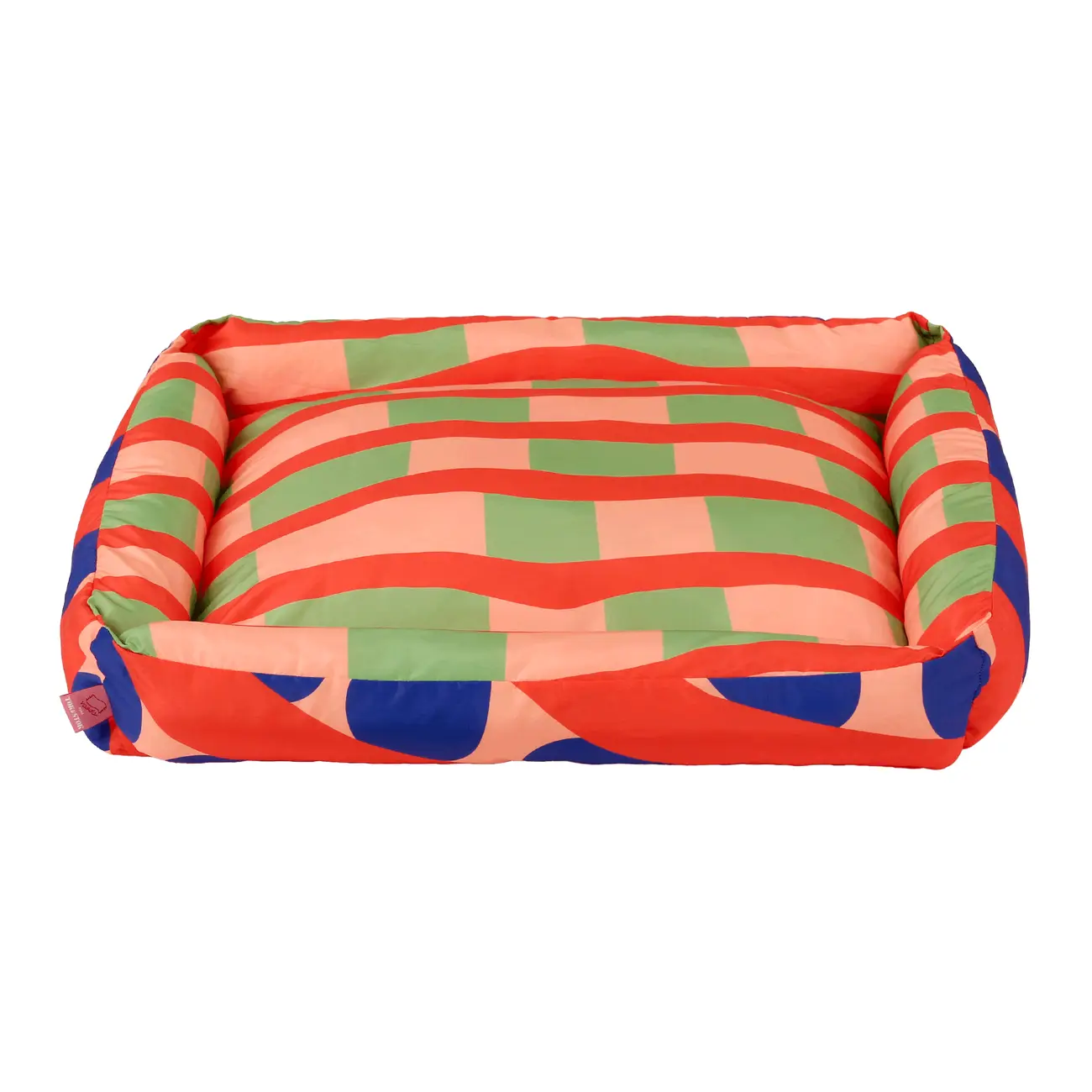 CAMA PARA PET 65 CM X 55 CM MISTURINHA - MELÃO/MULTICOR - Foto 1