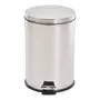 LIXEIRA 3 L MALDEN - INOX/PRETO - Foto 1