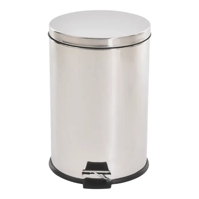 LIXEIRA 3 L MALDEN - INOX/PRETO - Foto 1
