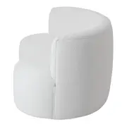 SOFÁ 2 LUGARES ÔNDULO - BOUCLÉ BRANCO - Foto 3
