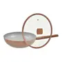 WOK INDUÇÃO 28 CM NORMA - OPALA ROSA/FLANDRES - Foto 4