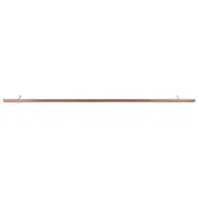 SUPORTE PARA CORTINA 1,60 M BERNADOTTE - COBRE - Foto 1