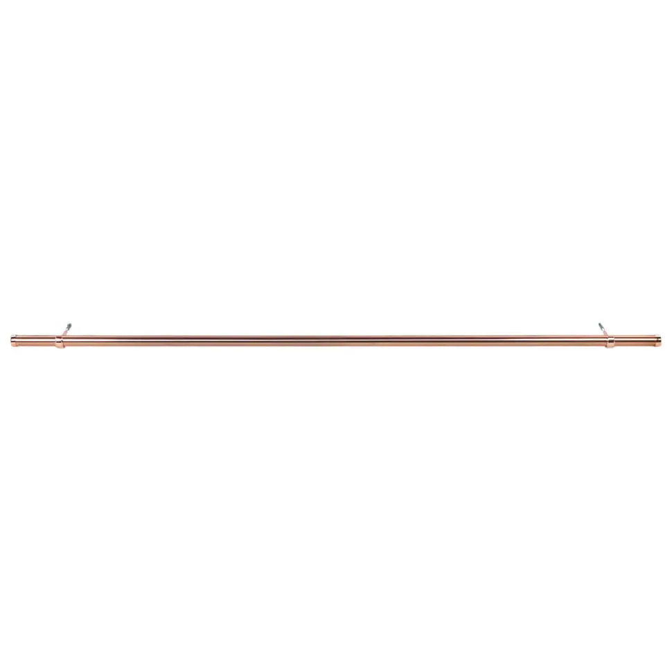 SUPORTE PARA CORTINA 1,60 M BERNADOTTE - COBRE - Foto 1
