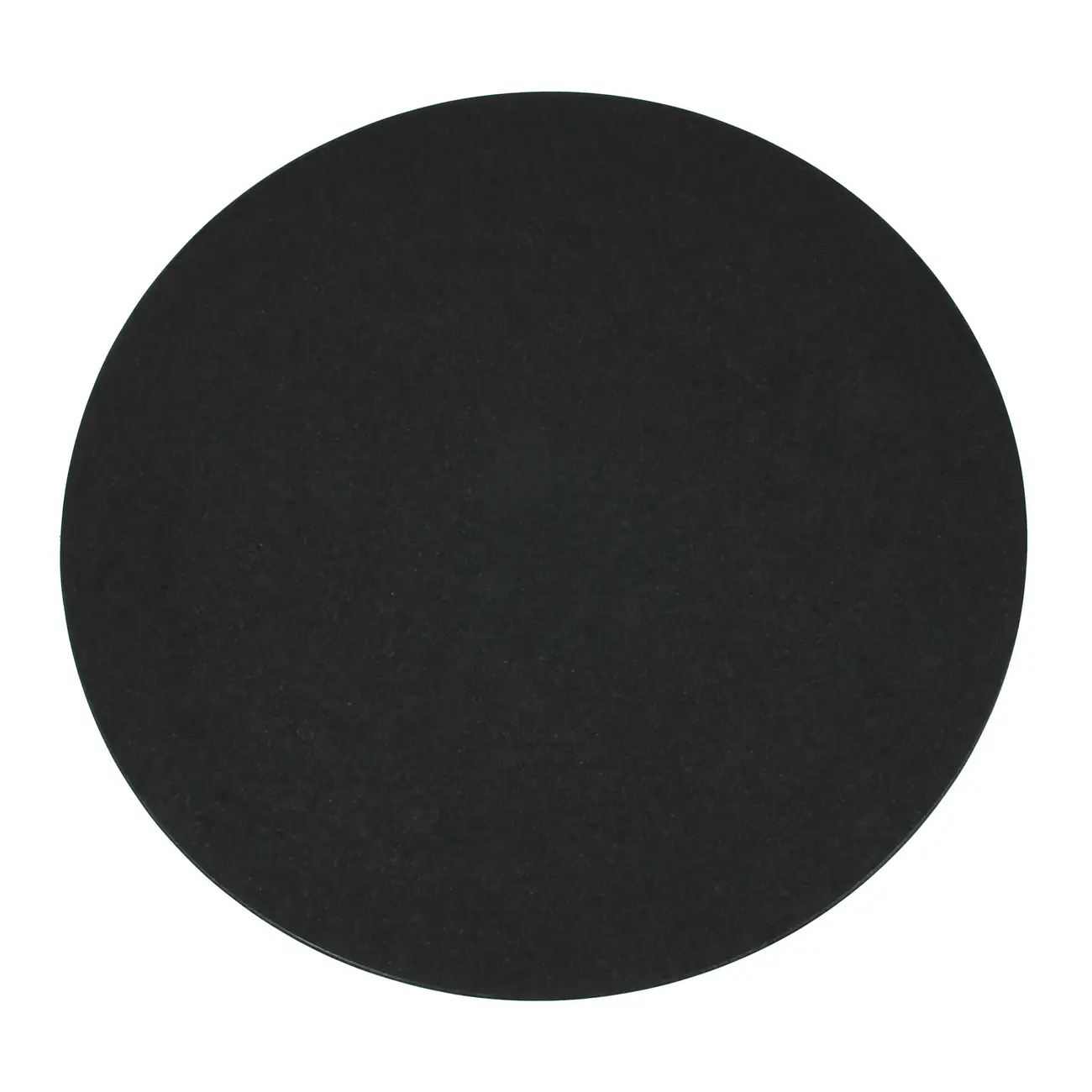 TAMPO DE MESA PEDRA REDONDO 90 CM TULIPE - PRETO SÃO GABRIEL - Foto 1