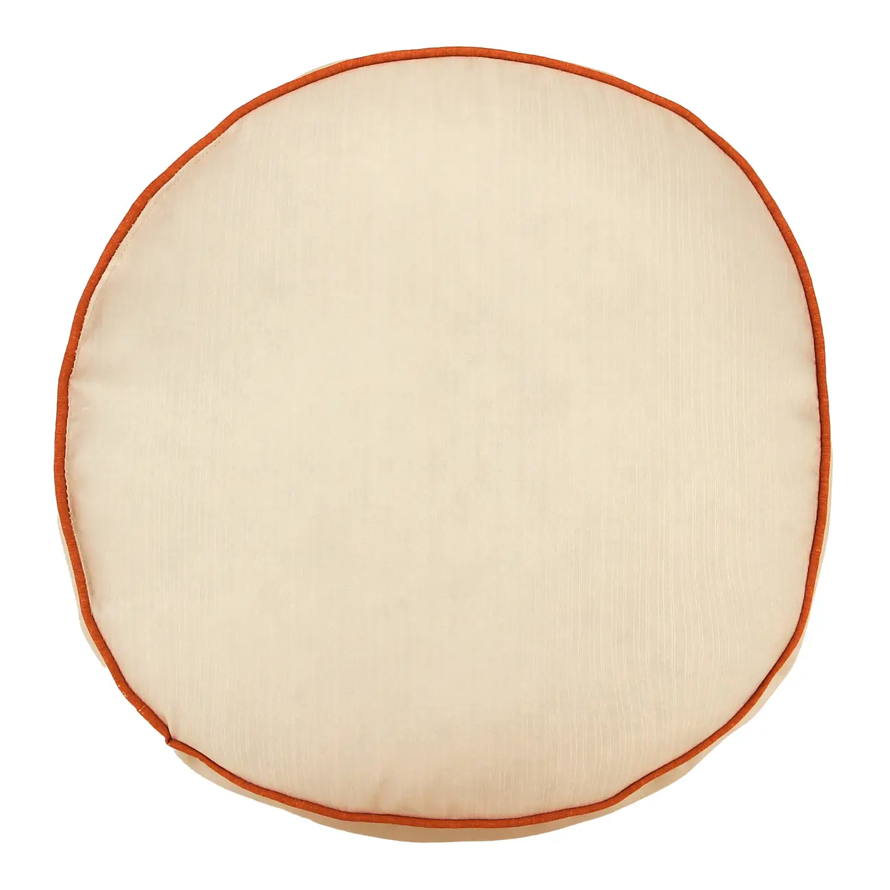 FUTON REDONDO 45 CM SAUDADE TROPICAL - BEGE/TERRACOTA - Foto 3
