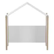 COMPLEMENTO CAMA ESCRIVANINHA PIN PLAY - NATURAL WASHED/BRANCO - Foto 1