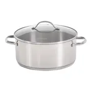 CAÇAROLA 24 INDUÇÃO CM UNA - INOX/INCOLOR - Foto 1