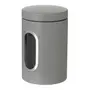 POTE HERMÉTICO 1,2 L CAPSULE - CINZA/INCOLOR - Foto 2