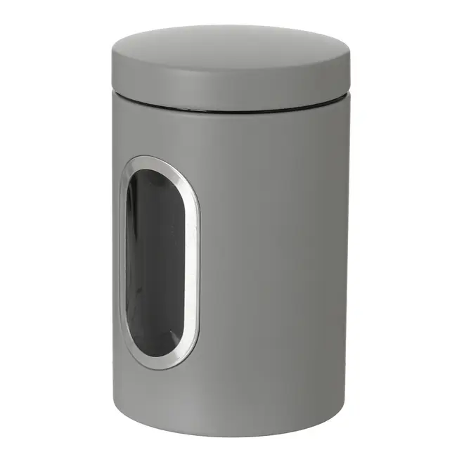 POTE HERMÉTICO 1,2 L CAPSULE - CINZA/INCOLOR - Foto 2