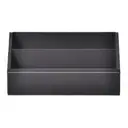 PRETO - ORGANIZADOR DE MESA CHAT SLIM