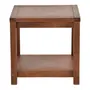 MESA LATERAL 50 CM X 50 CM ARMAZÉM - NOZES - Foto 2