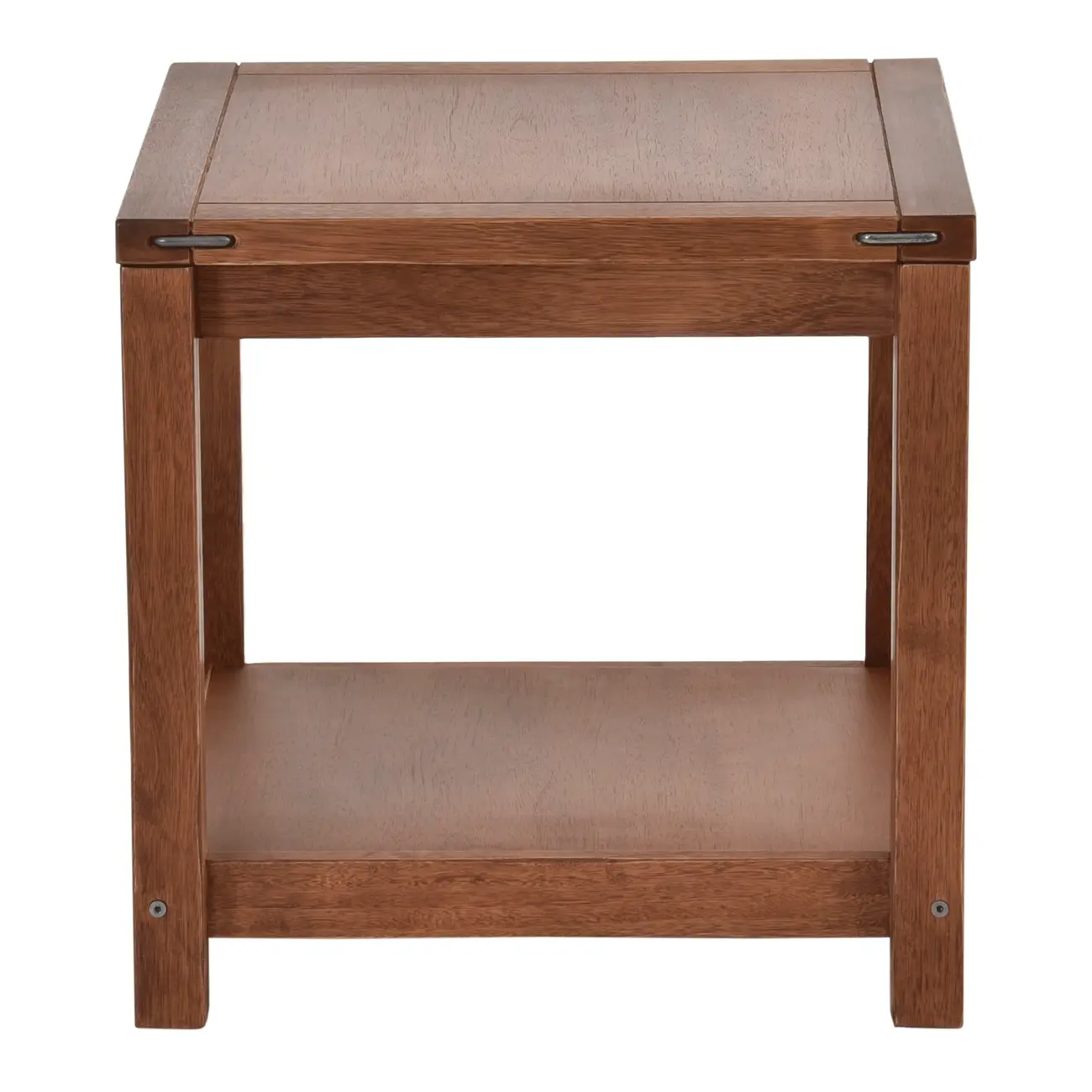 MESA LATERAL 50 CM X 50 CM ARMAZÉM - NOZES - Foto 2