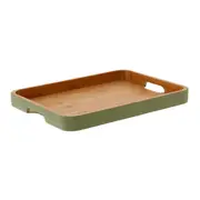 BANDEJA 38 CM X 28 CM BAMBUMIX - SÁLVIA/BAMBU - Foto 2