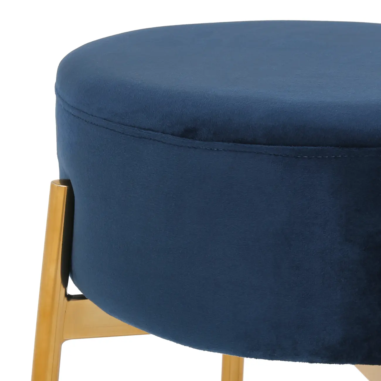 BANCO BAIXO DAISY - OURO/GALAXY BLUE - Foto 3