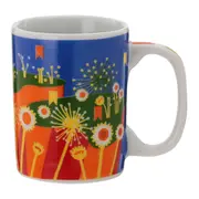 CANECA 160 ML TEMPO DE COLHER CHAPADÕES - BRANCO/MULTICOR - Foto 1