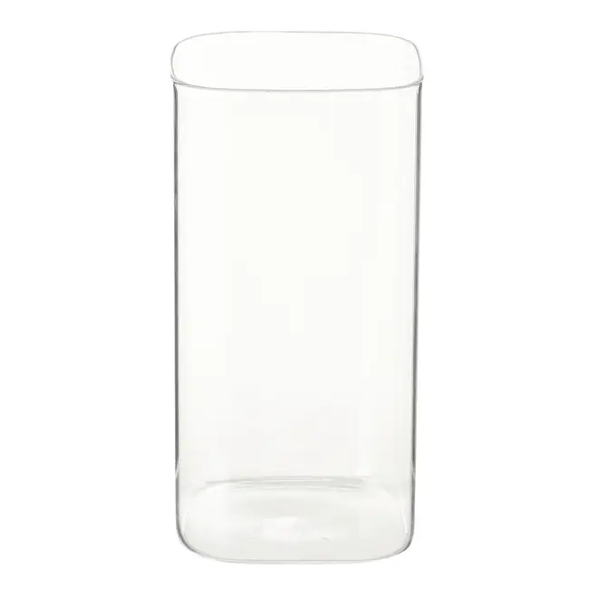POTE 1,5 L BAMBOO BORUS QUADRADO - INCOLOR/BAMBU - Foto 4