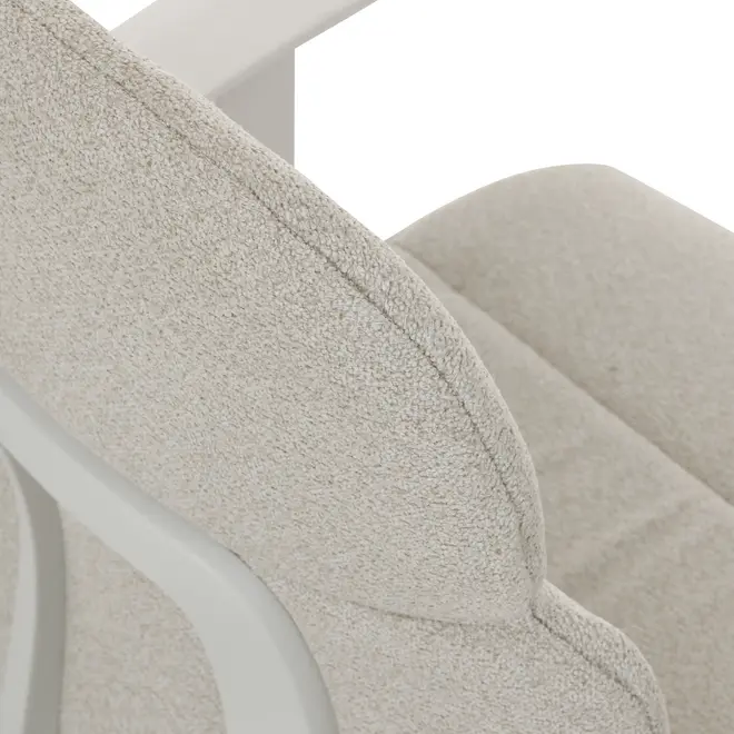 CADEIRA DE ESCRITÓRIO BOLSTER - BRANCO/OFF WHITE - Foto 8