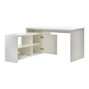 MESA COM BALCÃO 2 PORTAS 1,35 M X 1,35 M FIND - BRANCO - Foto 2