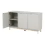 BUFFET 3 PORTAS 1,35 M X 38 CM SNAB - FLANDRES/NATURAL WASHED - Foto 6