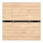 ESTAÇÃO DE TRABALHO DUPLA COM DIVISÓRIA 1,20 M X 1,20 M ALETA - KONKRET/OAK TAMMI - Foto 8