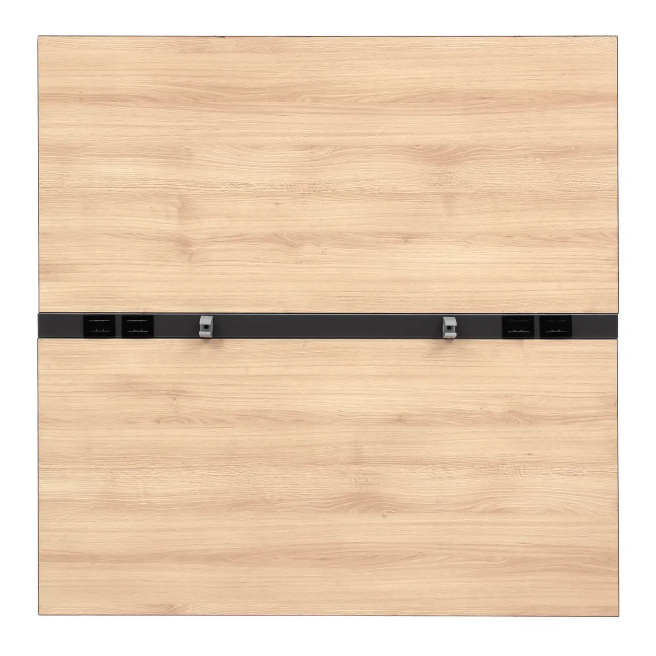 ESTAÇÃO DE TRABALHO DUPLA COM DIVISÓRIA 1,20 M X 1,20 M ALETA - KONKRET/OAK TAMMI - Foto 8