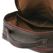 MOCHILA ON THE GO - COURO MARROM DE LEI - Foto 12