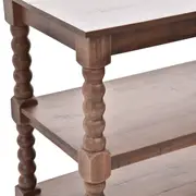 BALCÃO DE COZINHA 1,20 M X 60 CM CONTAS - MADEIRA COLONIAL - Foto 4