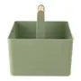 CESTO ORGANIZADOR C/ ALÇA 22 CM X 34 CM KEEPFULL - SÁLVIA/BAMBU - Foto 4