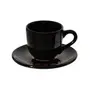 XÍCARA CAFÉ MYSTICAL - PRETO BRILHANTE/OURO - Foto 2
