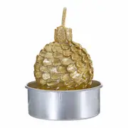CIRCULOS KIT MINI VELAS C/6 FINE FESTIVITY - OURO - Foto 3