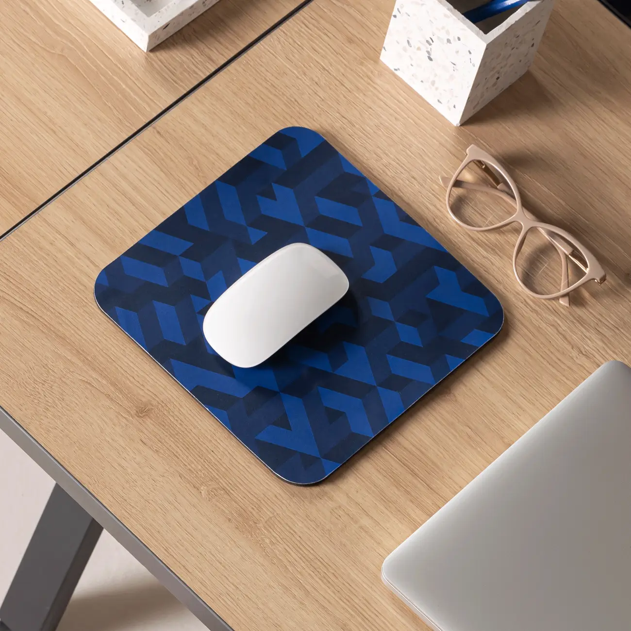 MOUSE PAD MAZE - AZUL COBALTO - Foto 4